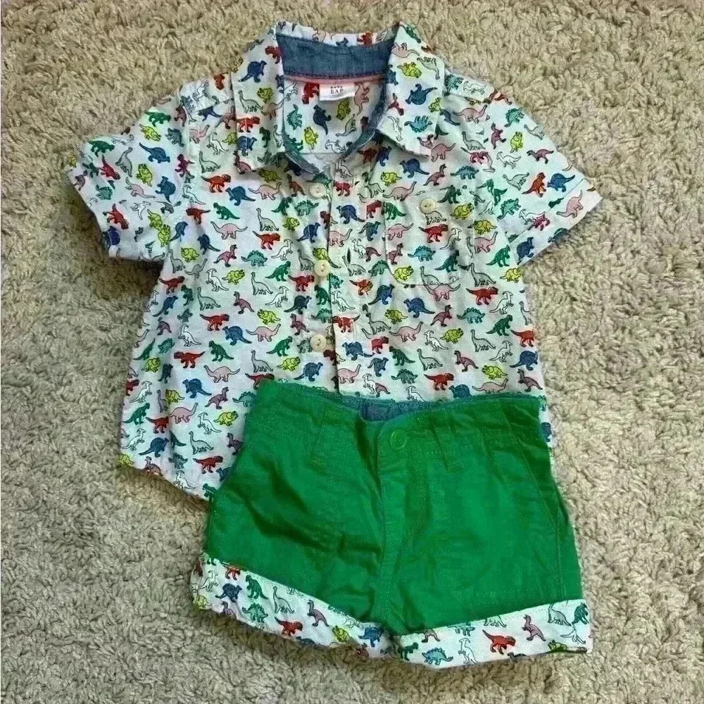 Baby Gap 2 Piece Shorts Set 3-6M